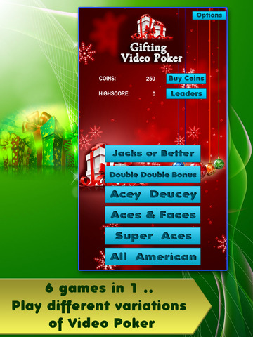 【免費遊戲App】Gifting Video Poker Free-APP點子