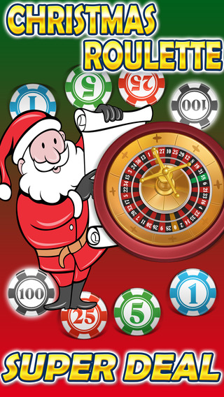 Christmas Roulette Casino Style with Big Winning Jackpot