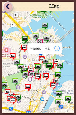 Boston Offline City Travel Guide screenshot 2