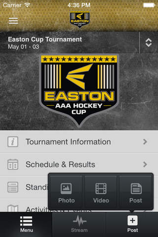 Easton Cup Tournament App screenshot 4