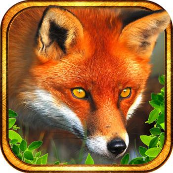 Wild Fox Simulator Games 3D - Play role of a wild red fox & Hunt wild farm animals near dangerous Jungle in this 3D sim game! LOGO-APP點子