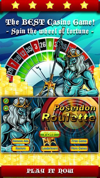 Age of Poseidon Roulette War - Fire your luck on the pantheon of epic casino game