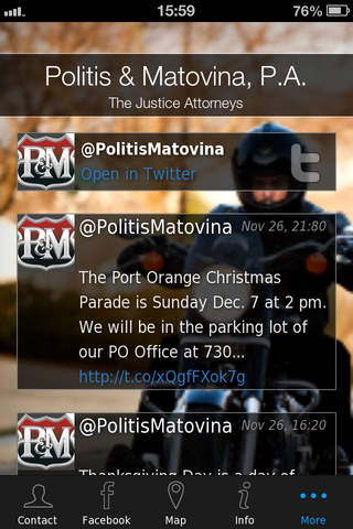 Politis & Matovina, P.A. screenshot 4