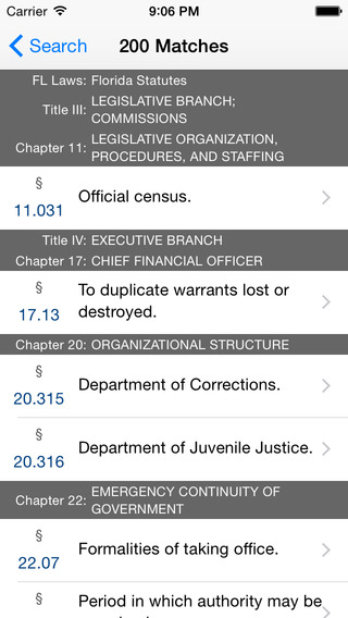 【免費書籍App】FL Law (Florida Statutes/Codes/48 Titles)-APP點子