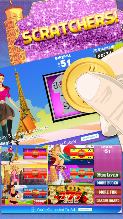 Screenshot 5 «Ace Лото Scratchers — World Tour Лотерея скретч-