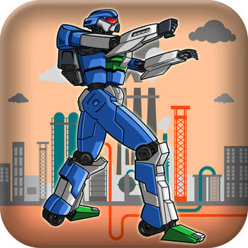 All Steel Robot Thief Escape - Action Speed Dropping War LX LOGO-APP點子