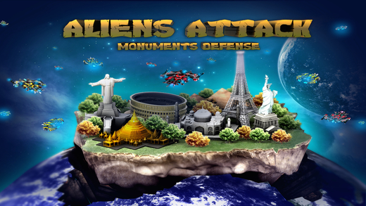Aliens Attack - Monuments Defense