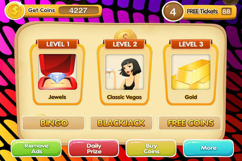 Slots Gold & Jewel Digger Slot Machine Jackpot Casino Mania Free screenshot 3