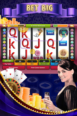 Aaaah! Celebs Slots! - Big Free Casino Games screenshot 4