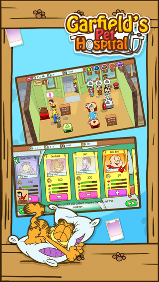 【免費遊戲App】Garfield's Pet Hospital-APP點子