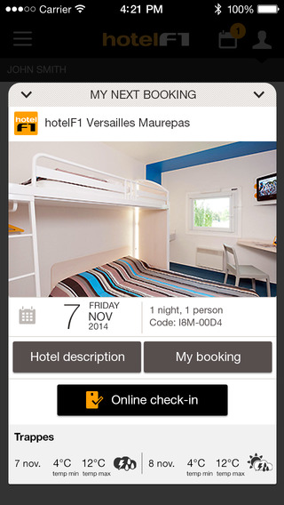 【免費旅遊App】HotelF1: hotel stays at great prices. Hotels available everywhere in France!-APP點子