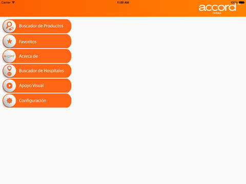 App Corporativa Accord Farma for iPad screenshot 2
