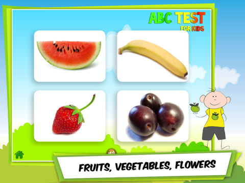 【免費教育App】ABC Test for Kids: Find Animals, Letters, Numbers, Fruits, Vegetables, Shapes, Colors and Objects in English-APP點子