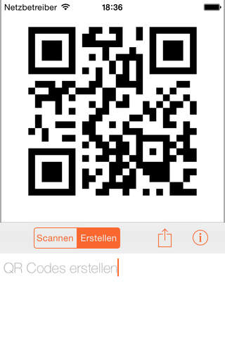 QR App with extension for iOS screenshot 4