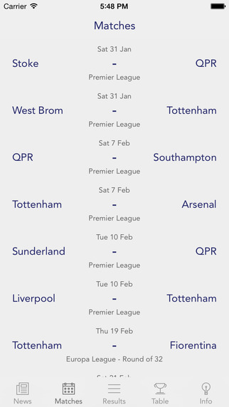 【免費運動App】Team Tottenham — News, results, fixtures and stats about you favorite team!-APP點子