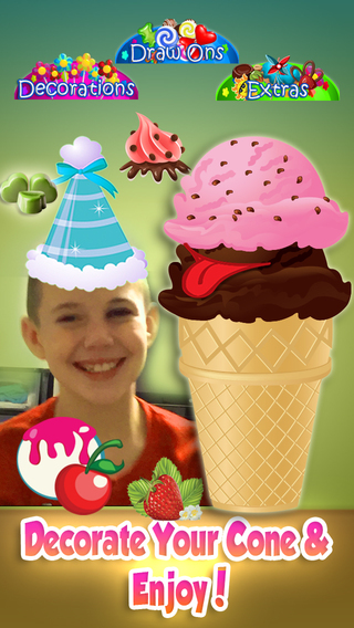 【免費遊戲App】“Dominic's Sweets Shop: Play Near Me IceCream Frozen Cones & Outcast Desserts Maker Kids Game-APP點子