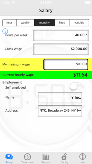 【免費生產應用App】Wages & Time-APP點子