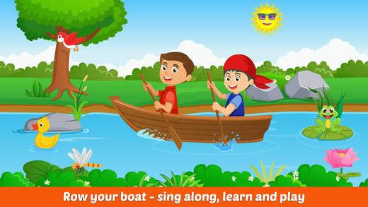 免費下載教育APP|Row Your Boat- Sing Along and Playtime Activity Center For Kids app開箱文|APP開箱王