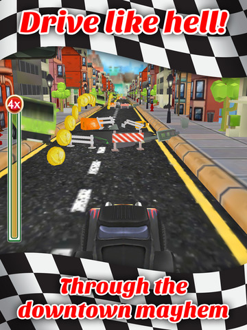 【免費遊戲App】Classic Hot Rod Street Bouncer - FREE - Furious Downtown Car Obstacle Race Game-APP點子