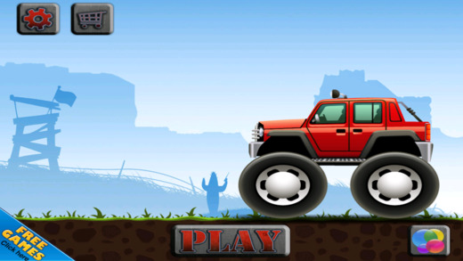 Epic Offroad Nitro Monster Truck Hill Riot - PRO game
