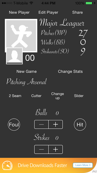 免費下載運動APP|PitchBox - Pitch Counter and Baseball Card Maker for Pitchers app開箱文|APP開箱王