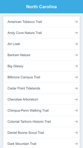 免費下載交通運輸APP|North Carolina National Recreation Trails app開箱文|APP開箱王