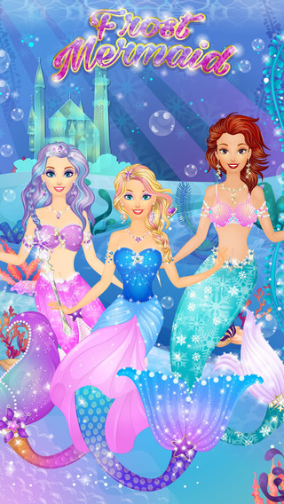 Ice Princess Mermaid Salon - Girls Makeup and Dress Up Games