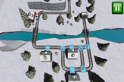Xmas Train 3D Deluxe screenshot 2
