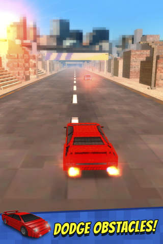 Mine Cars - Craft Racing Car Games for Blocky Kids screenshot 2