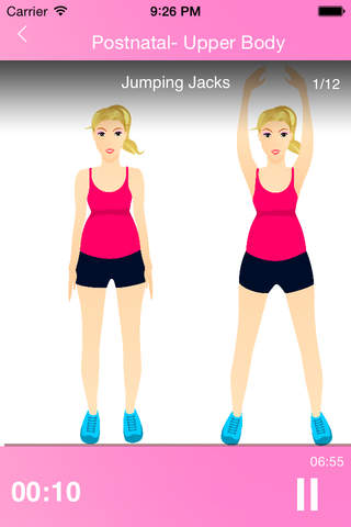 7 Minute Mommy Fitness screenshot 4