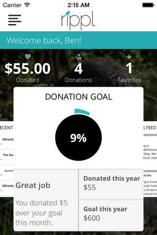 rippl -- The Smart Giving Platform screenshot 3