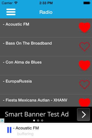 Acoustic Music Radio With Music News screenshot 2