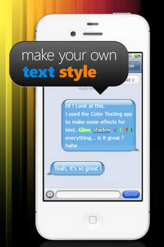 ColorText SMS screenshot 2