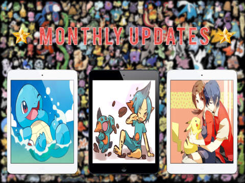 Great Wallpapers for Pokemon - iPad Version screenshot 3