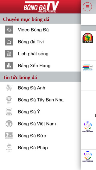 【免費娛樂App】Kênh Bóng Đá 2015-APP點子