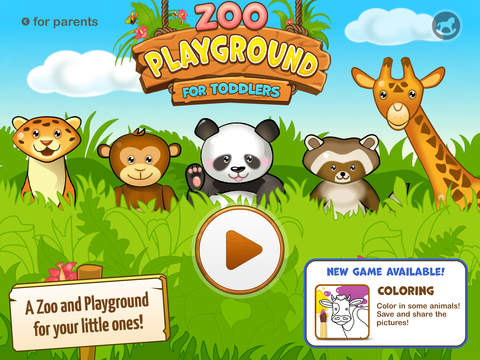 免費下載遊戲APP|Zoo Playground - Games with animated animals for kids app開箱文|APP開箱王