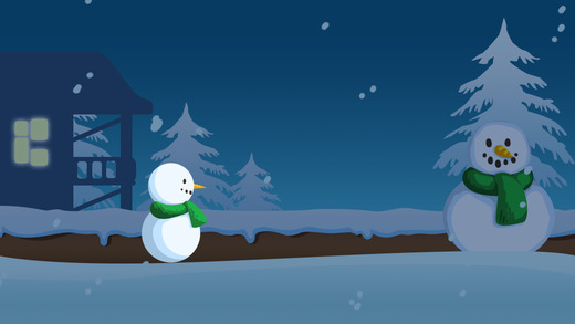 【免費遊戲App】Snowman Ski - Christmas Santa Fun-APP點子