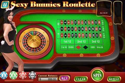 #1 Sexy Bunnies Roulette : Spinning Wheel Playboy Bunny Edition FREE screenshot 4