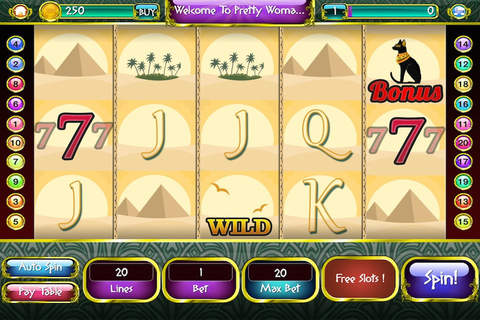 Pretty Woman Slots - Brunette High Roller Casino Night to Bet and Win Big! screenshot 4