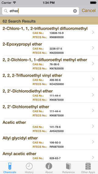 【免費醫療App】NIOSH Pocket Guide to Chemical Hazards (NPG)-APP點子