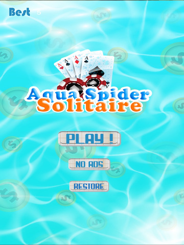 【免費遊戲App】Aqua Spider Solitaire-APP點子