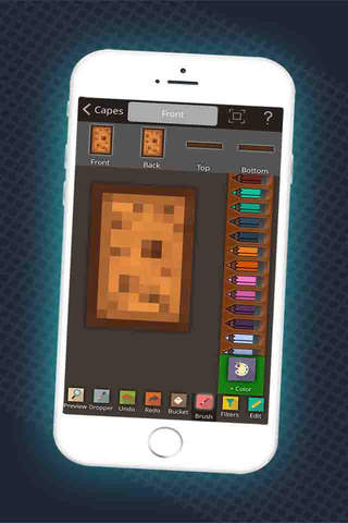 Cape Editor+Designer+Creator+Maker for Minecraft screenshot 4