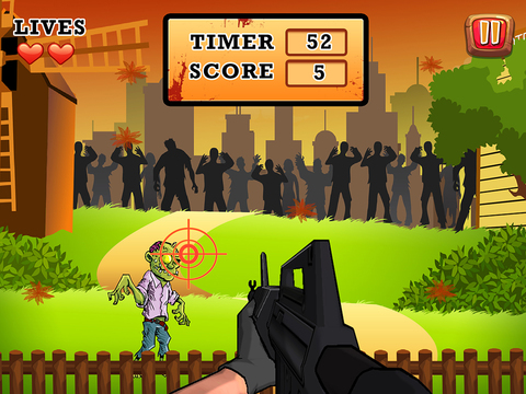 【免費遊戲App】A Head Shoot Zombie Attack - A Plague of Monster Hunters Pro-APP點子