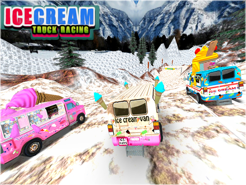 【免費遊戲App】Ice Cream Truck Racing-APP點子