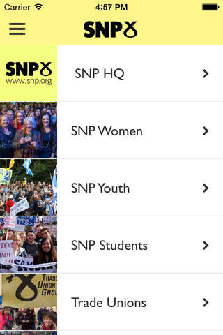theSNP App screenshot 4