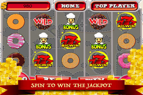 `` Aaaaaaaaaah!!! 777 Bakery Classic Slots Free `` - with Big Bonus Game ! screenshot 2