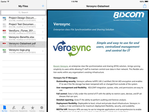 免費下載商業APP|Biscom Verosync app開箱文|APP開箱王