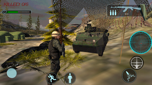 【免費遊戲App】Forest Commando Shooting-APP點子