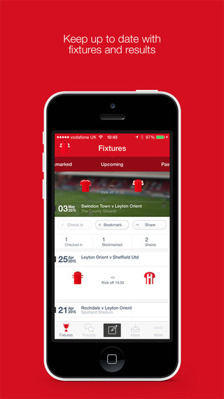 Fan App for Leyton Orient FC