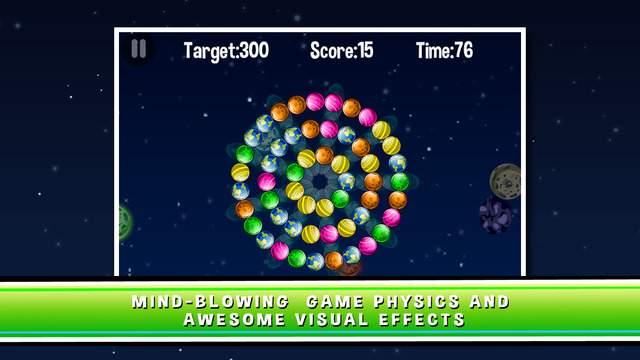 【免費遊戲App】Bubble Burst - Play With Planets-APP點子